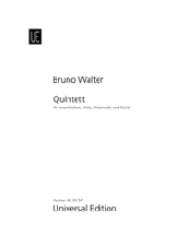 Bruno Walter: Quintett - Cover